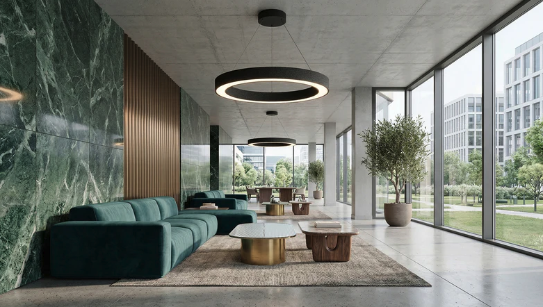 Round Suspended Light